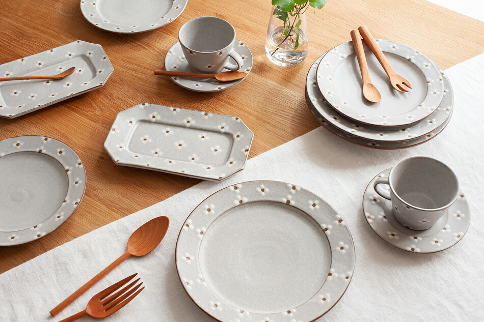 お一人様4個まで】デイジー／DAISY 6寸皿・7寸皿（葛西国太郎