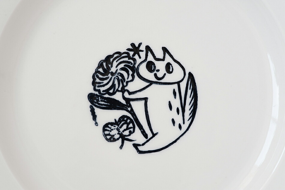 ノワール プレート（ジョン ジュリアン×鹿児島睦） フリーデザイン