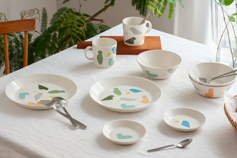 楽天市場】プレート 12cm 2枚セット イッタラ×ミナ ペルホネン