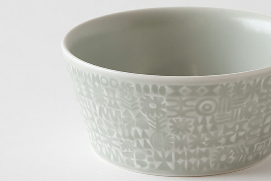 パターンド ボウル（バーズワーズ／BIRDS' WORDS） フリーデザイン