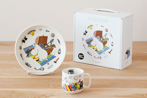 ムーミン チルドレンセット（アラビア／ARABIA） フリーデザイン