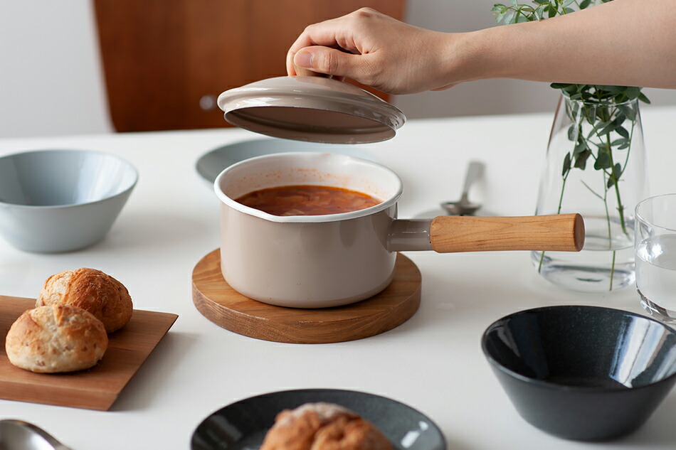 クルール ソースパン 14cm（野田琺瑯） フリーデザイン ｜ 北欧