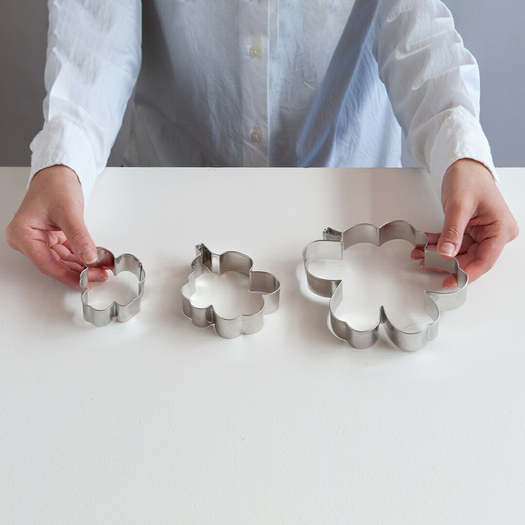 ウニッコ クッキーカッター 3個セット（マリメッコ／marimekko