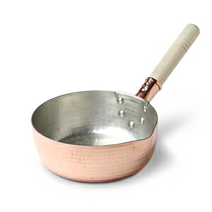 楽天市場】中村銅器製作所 銅行平鍋 銅製 雪平鍋 片手鍋 15cm 18cm