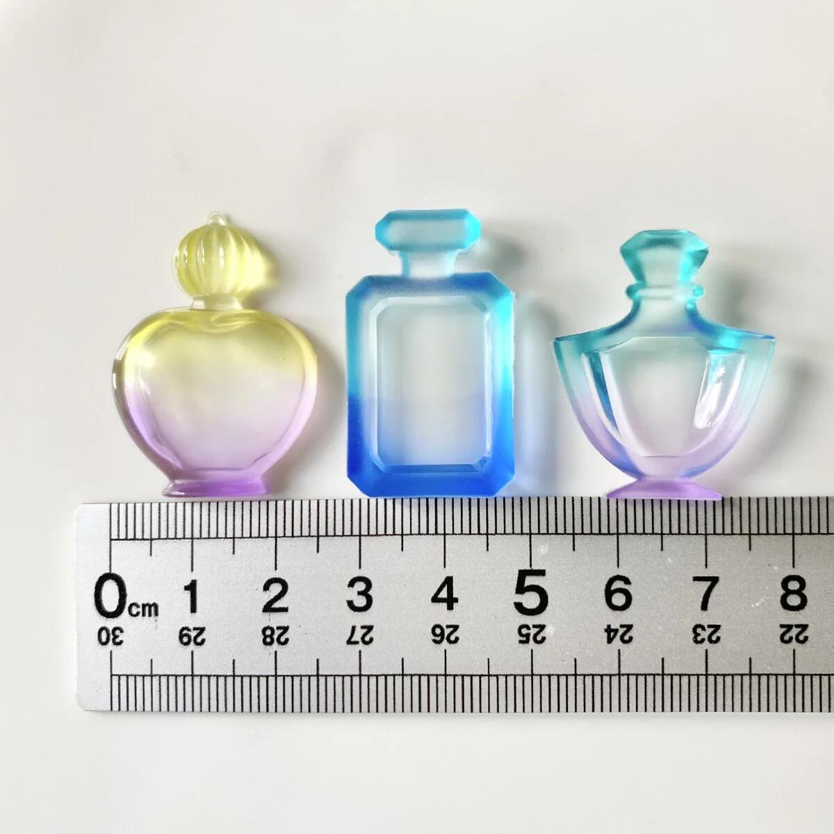 液体が入れられる♪ミニ香水瓶 シリコンモールドｰ* オマケがたくさん