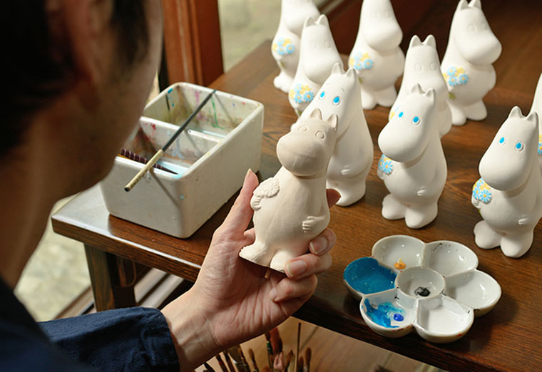 MOOMIN ムーミン| 博多人形（スノークのおじょうさん） | HIGHTIDE