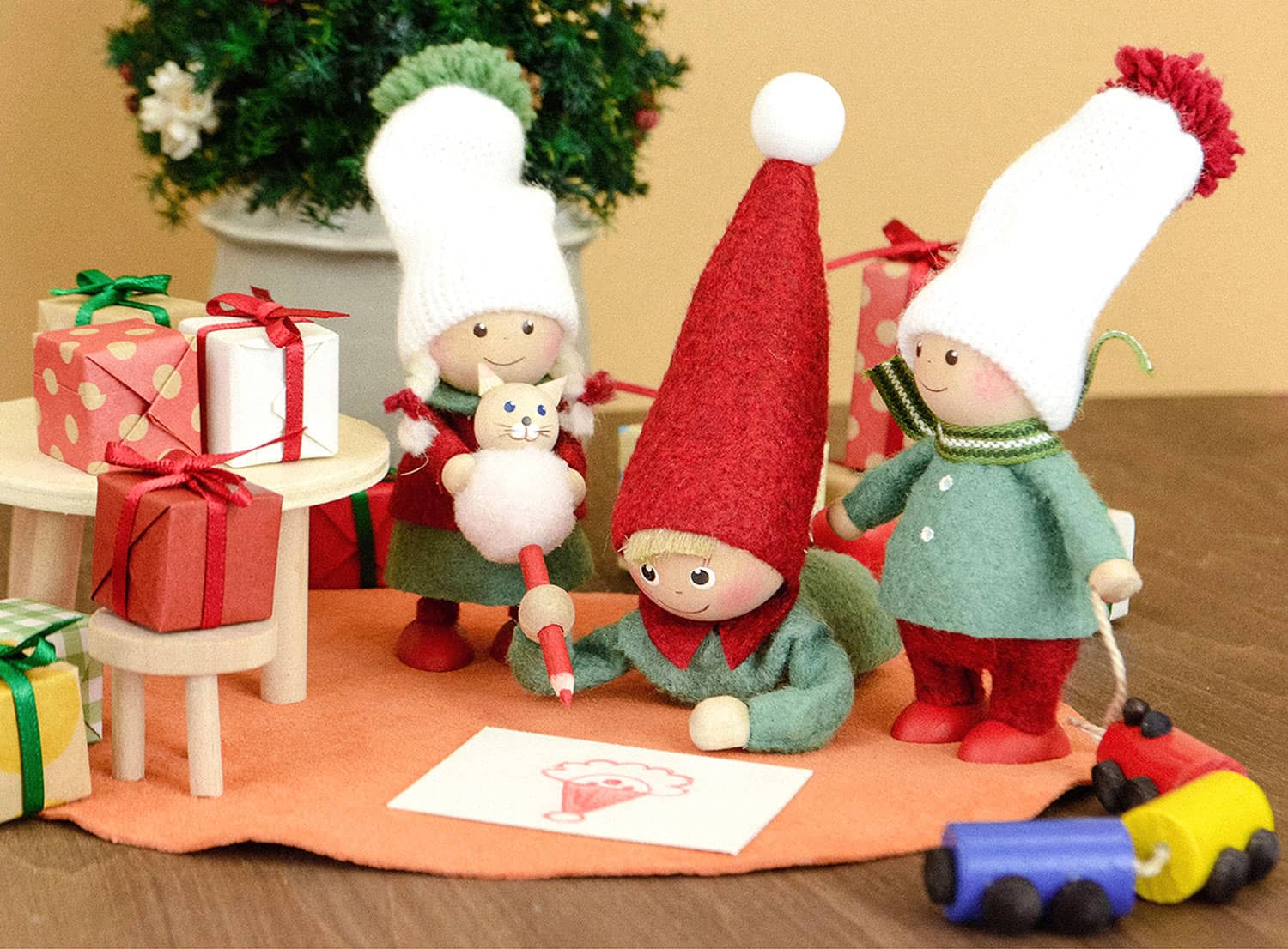 楽天市場】NORDIKA nisse ノルディカニッセ 2023 人形 落書きをする