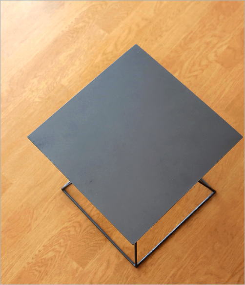 楽天市場】スツール アイアン インダストリアル 四角 椅子 グレー 鉄