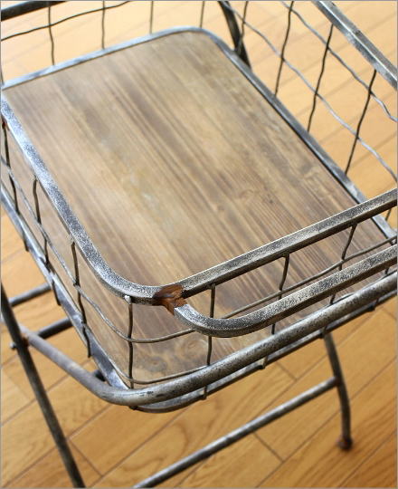 楽天市場】フラワースタンド アイアン 木製 花台 アンティーク