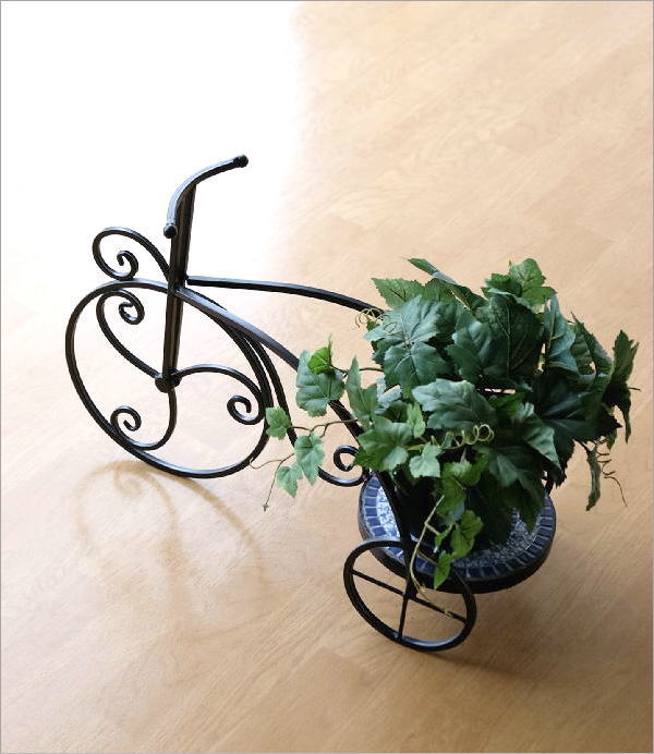 楽天市場】フラワーラック おしゃれ アイアン タイル かわいい