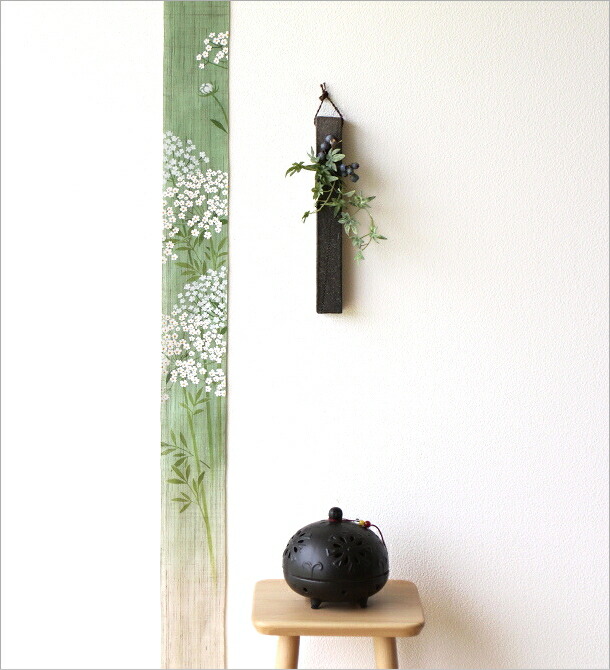 楽天市場】壁掛け花瓶 花器 陶器 一輪挿し 信楽焼き 日本製 角堤 炭火