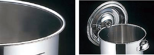 TKG】ステンレス寸胴鍋 SA 18-8 (目盛付) 33cm /9-0025-0403/業務用