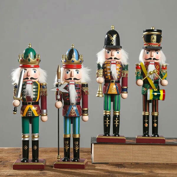 楽天市場】くるみ割り人形 置物 手作り おもちゃ ハンドメイド 置物