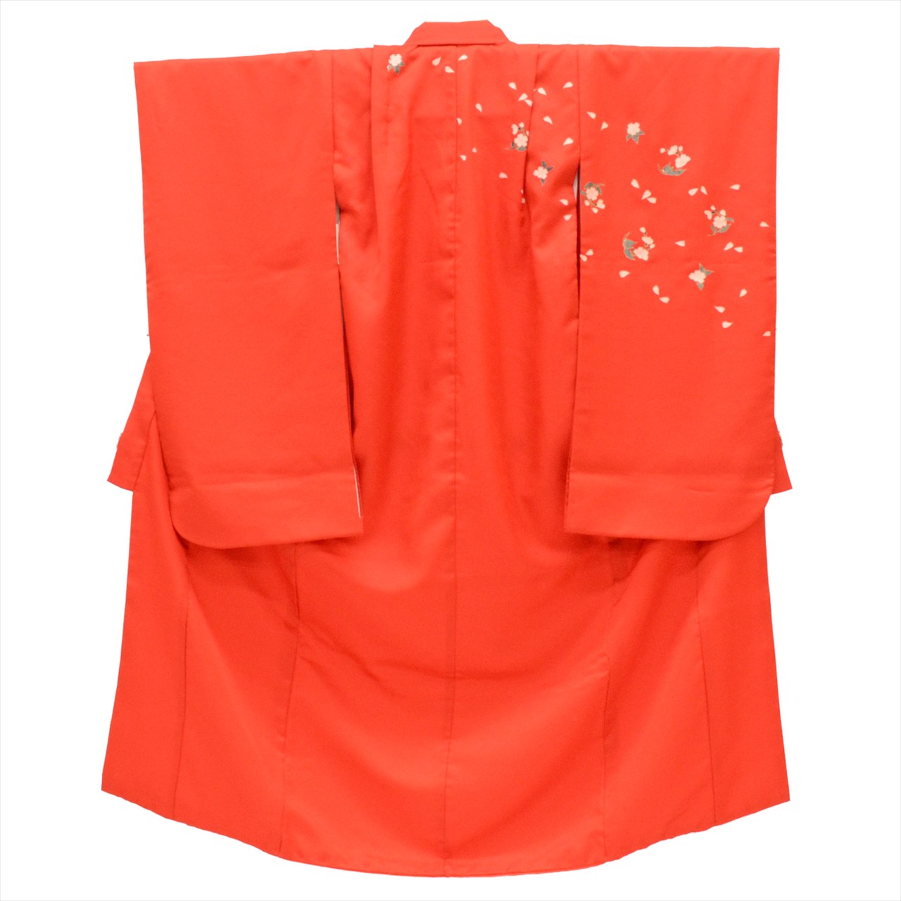 20%OFF☆2/24(火)10時まで／七五三 女の子 7歳 3点セット 化繊 着物 帯