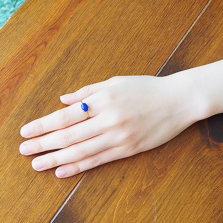 楽天市場】パワーストーン ラピスラズリ リング シルバー925 18KGP