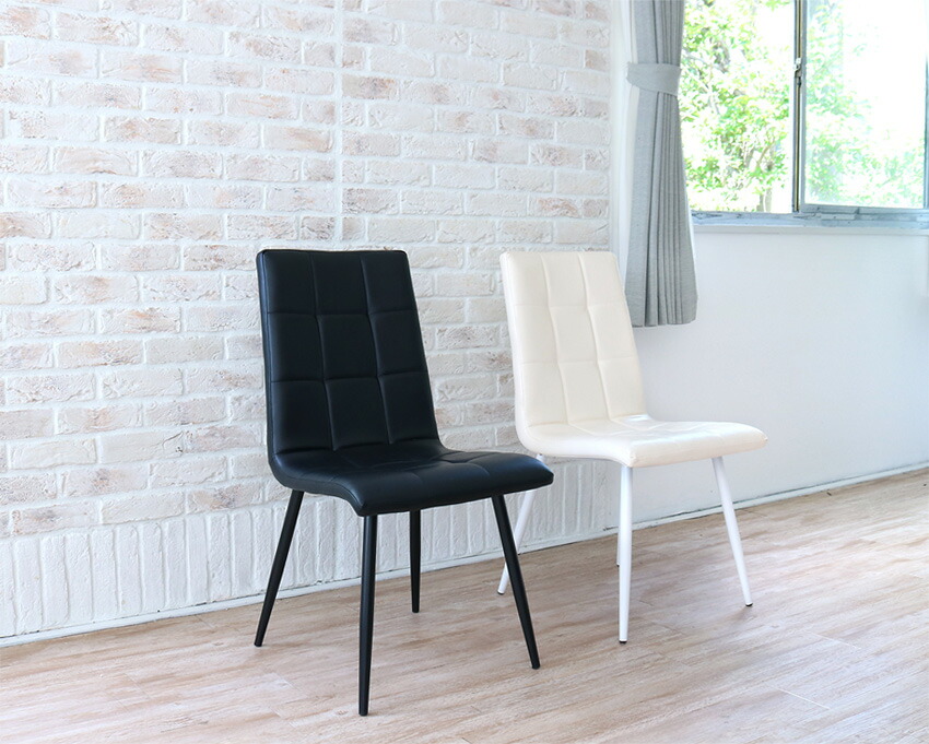 楽天市場】ダイニングチェア 2脚セット おしゃれ ブラック ホワイト 黒