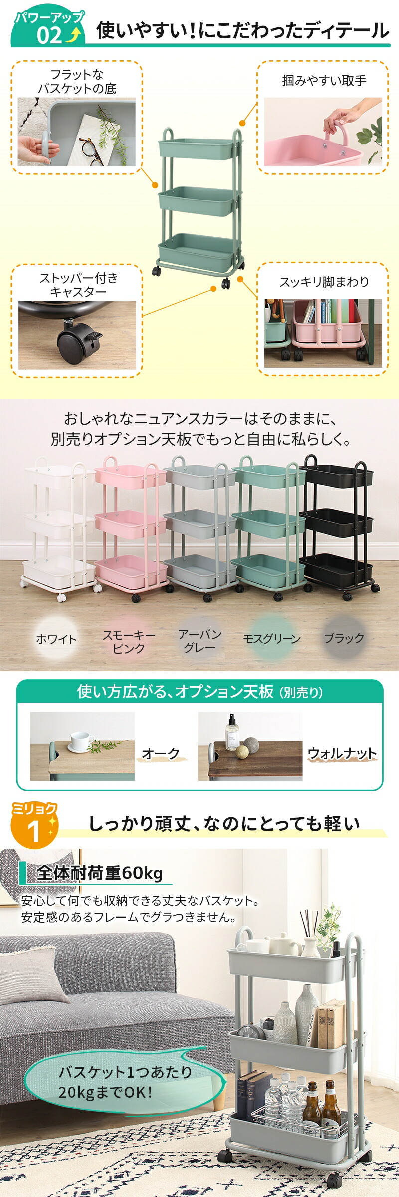 楽天市場】キッチンワゴン 収納ボックス ランドセルラック おもちゃ箱