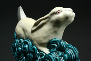 楽天市場】二代 浅蔵五十吉作 干支 卯 九谷焼 置物 文化勲章受章 日本