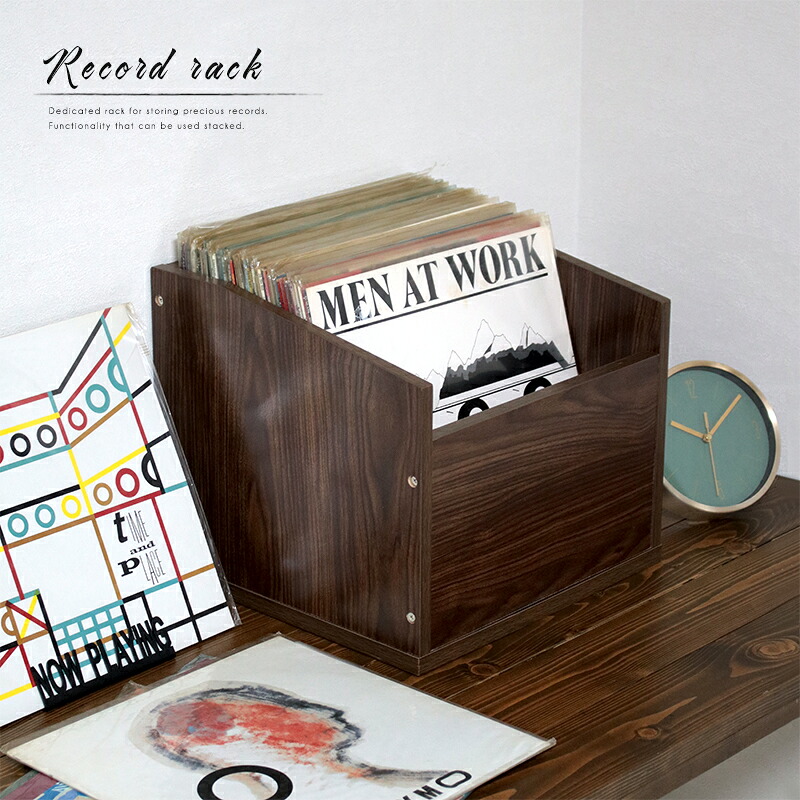 楽天市場】【期間限定クーポン配布中】 レコードラック 上置き 本棚