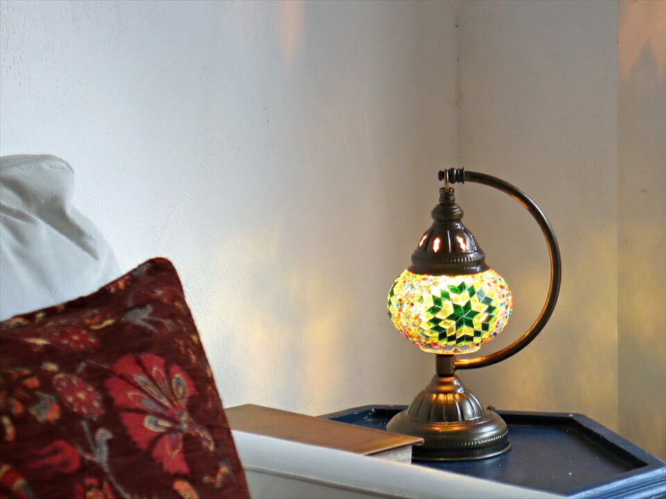 楽天市場】【10%OFFクーポン対象】トルコランプ モザイクテーブル