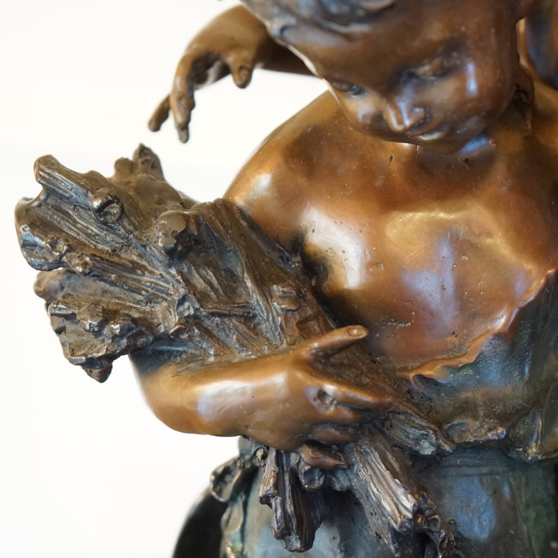 楽天市場】アンティーク ブロンズ像 置物 Auguste Moreau オーギュスト