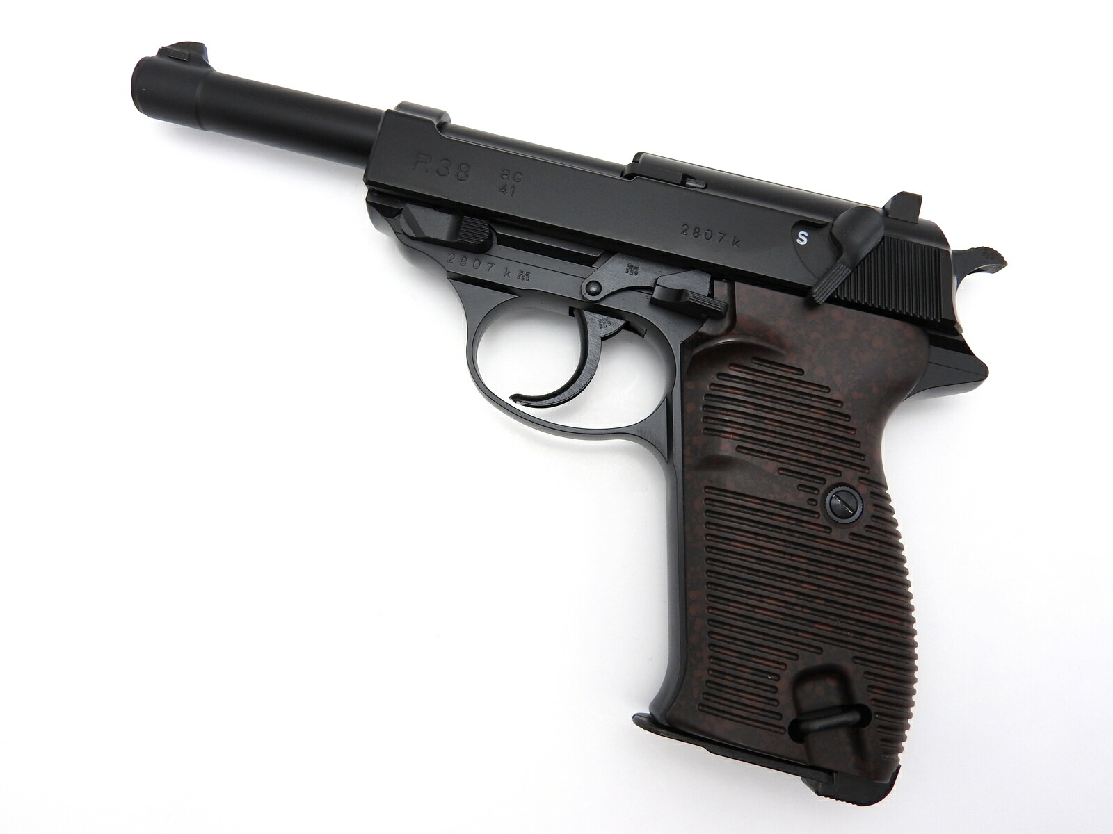 マルゼン ワルサー P38 ブラック ac41 ドイツ軍 1941年 ブローバック