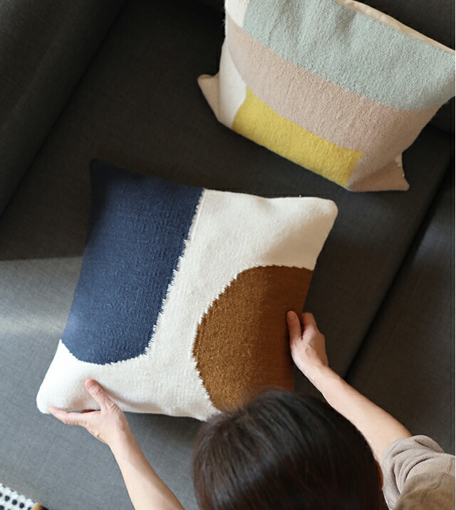 50％OFF】Ferm Living (ファームリビング) Kelim Cushion (キリム