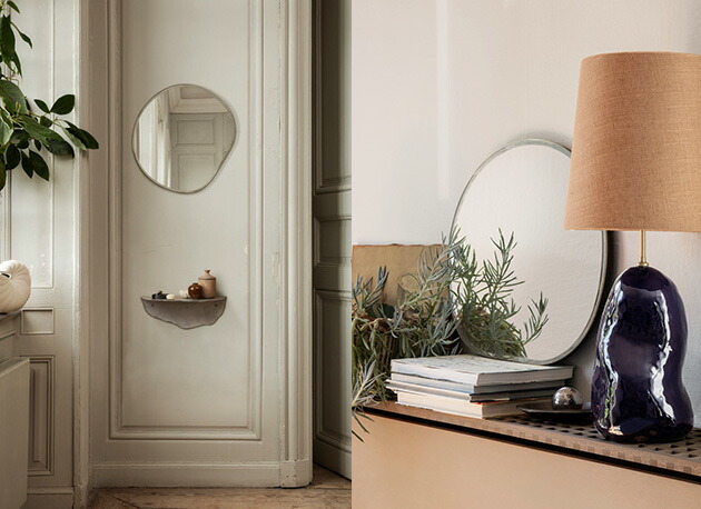 お取り寄せ】Ferm Living (ファームリビング) Pond Mirror (ポンド