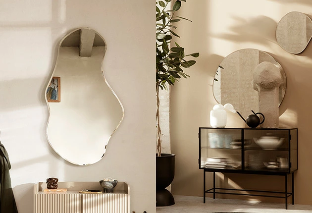 お取り寄せ】Ferm Living (ファームリビング) Pond Mirror (ポンド