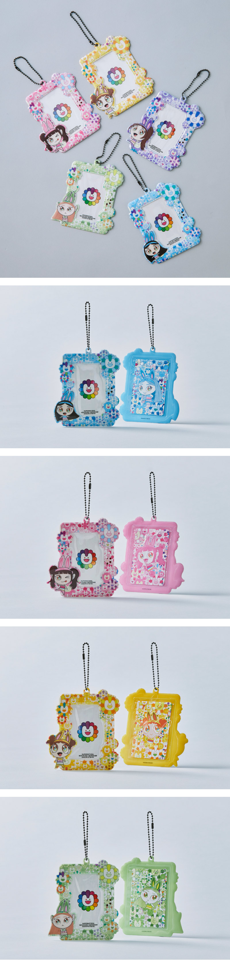 楽天市場】NewJeans [ NewJeans X MURAKAMI PHOTOCARD HOLDER KEYRING