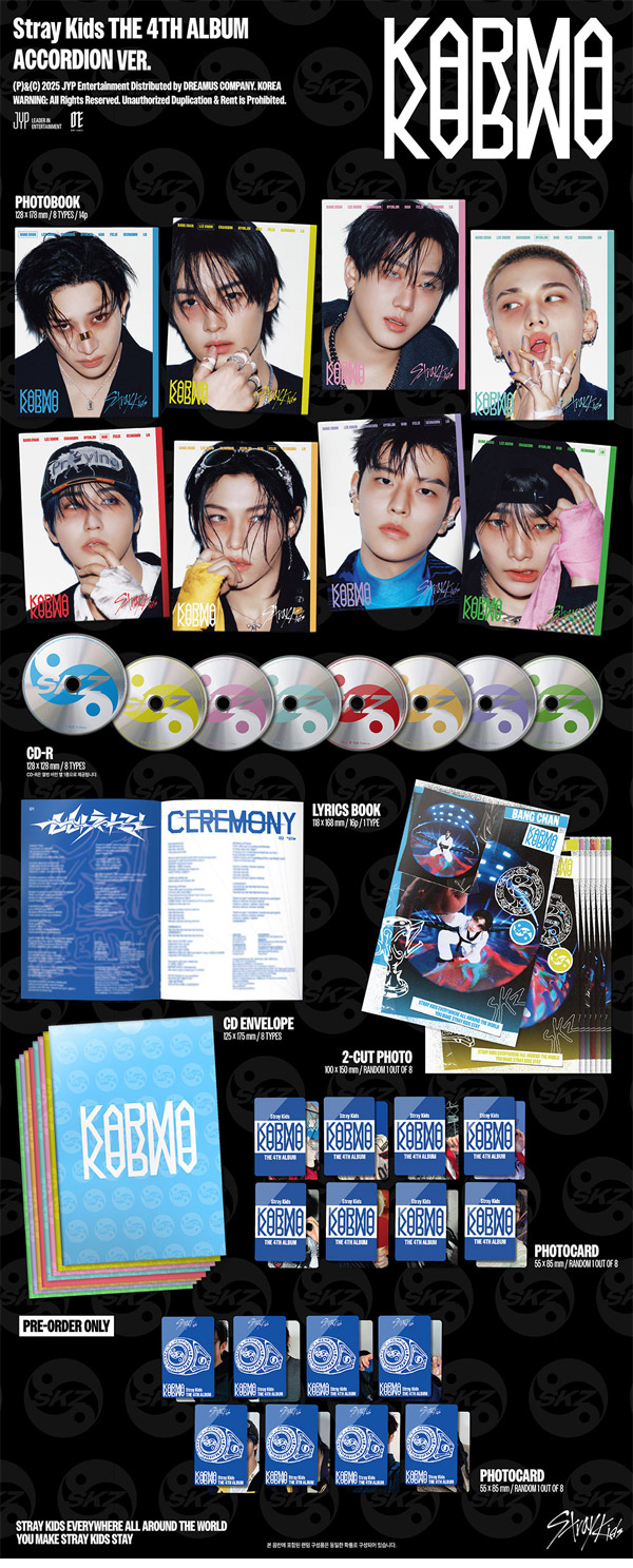 楽天市場】[初回特典+MAKESTAR特典メンバー選択] Stray Kids ACCORDION