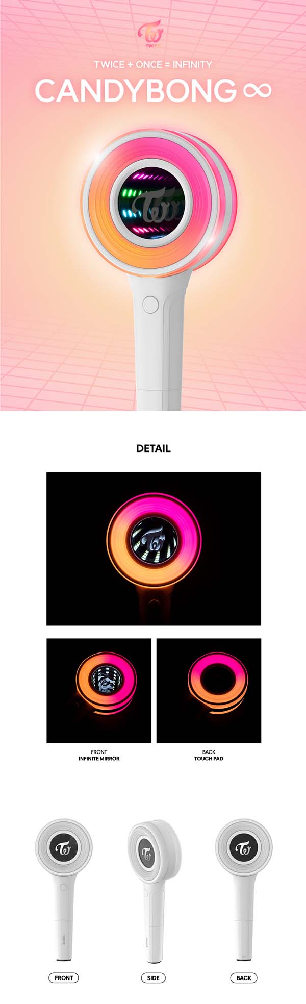 楽天市場】送料無料 [当店特典付] TWICE [ CANDYBONG ∞ ] TWICE +