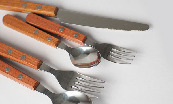 楽天市場】アンデスチーク デザートスプーン/デザートフォーク