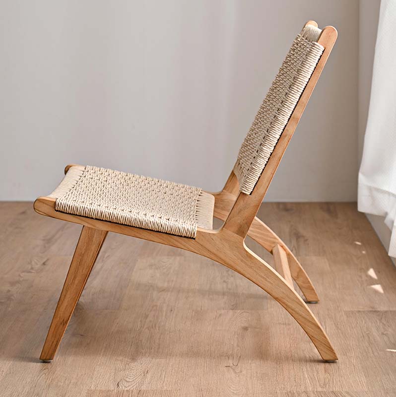 楽天市場】ペーパーコード チェア チーク無垢材 ソープ仕上げ 家具 無