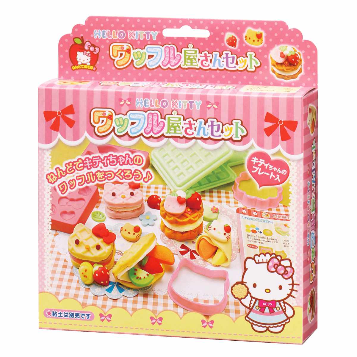 楽天市場】ねんど 型 ドーナツ屋さんセット ハローキティ （ 知育玩具