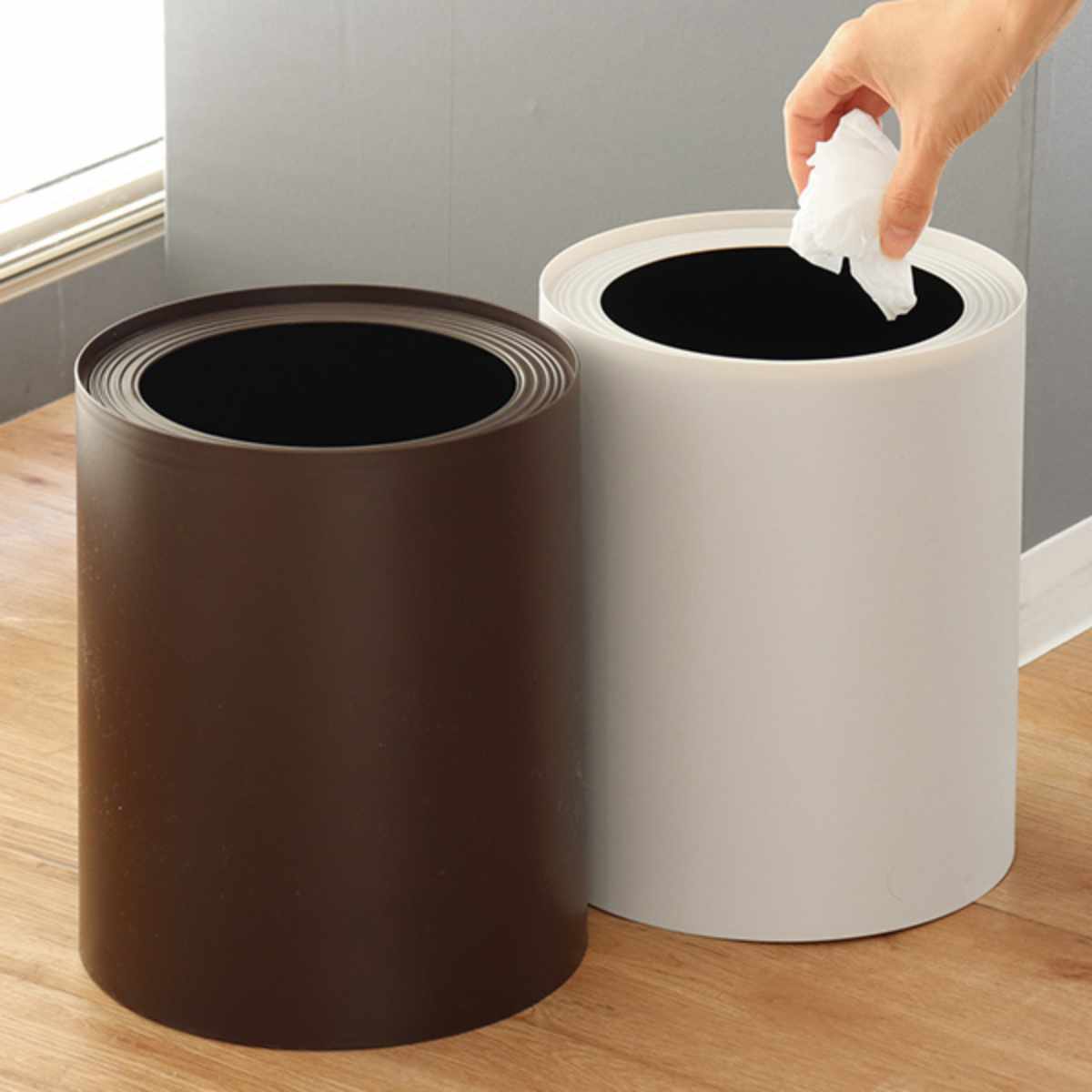 楽天市場】ゴミ箱 リップルダストカン 4L 6L （ 4リットル 6リットル