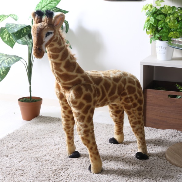 楽天市場】アニマルスツール キリン スツール 動物 椅子 キッズ イス