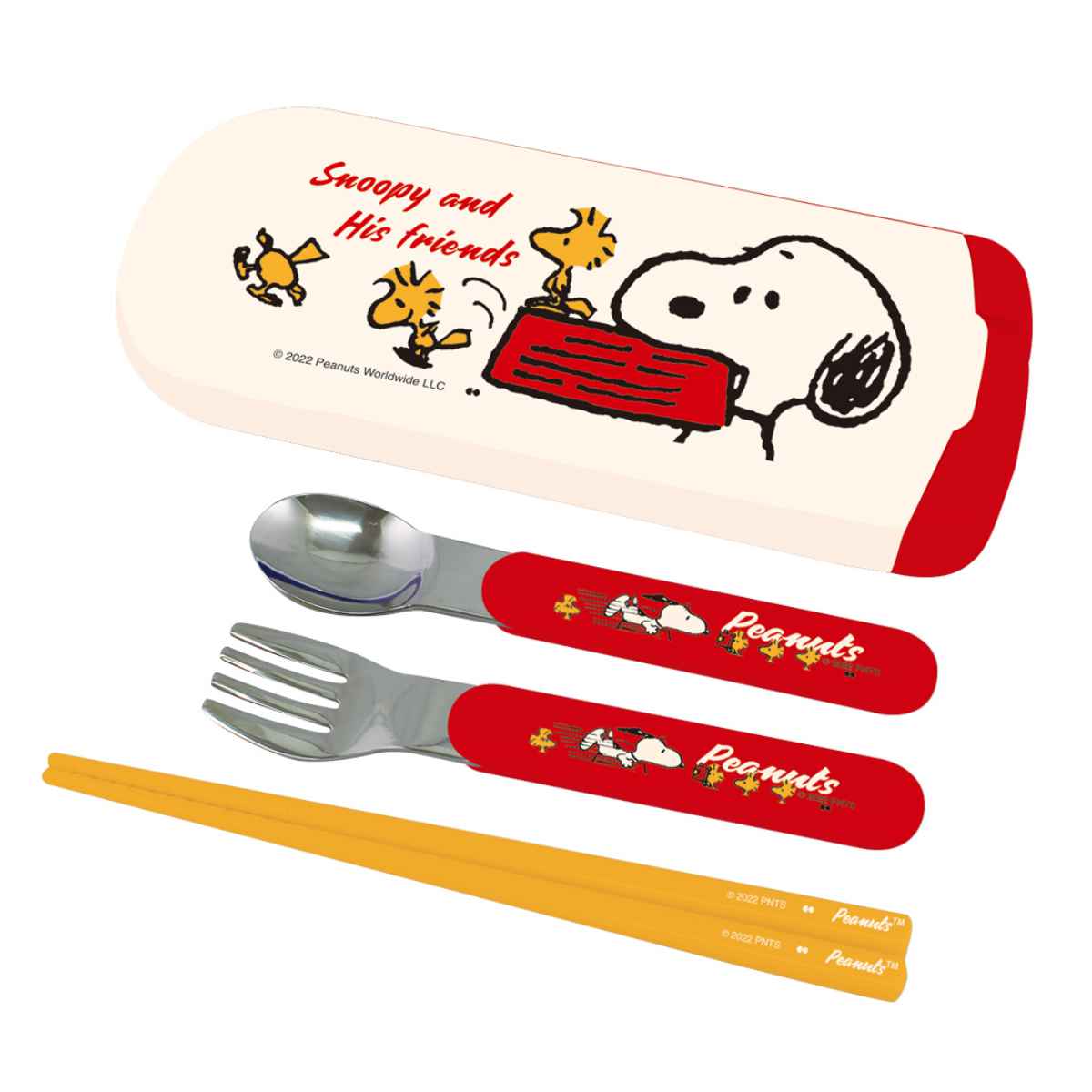 楽天市場】トリオセット お箸 16cm スプーン フォーク スヌーピー