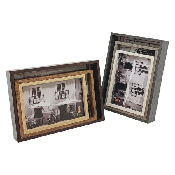 楽天市場】フォトフレーム 3点セット 壁掛 卓上 インテリアフレーム