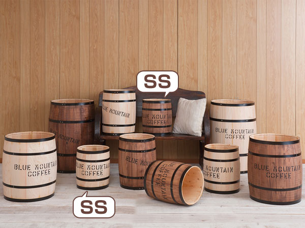 楽天市場】コーヒー樽 木樽 ヒノキ製 SSサイズ 高さ33cm （ インテリア