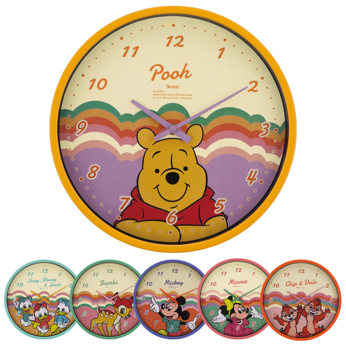 楽天市場】掛け時計 レトロ ディズニー （ ヒューイ デューイ ルーイ