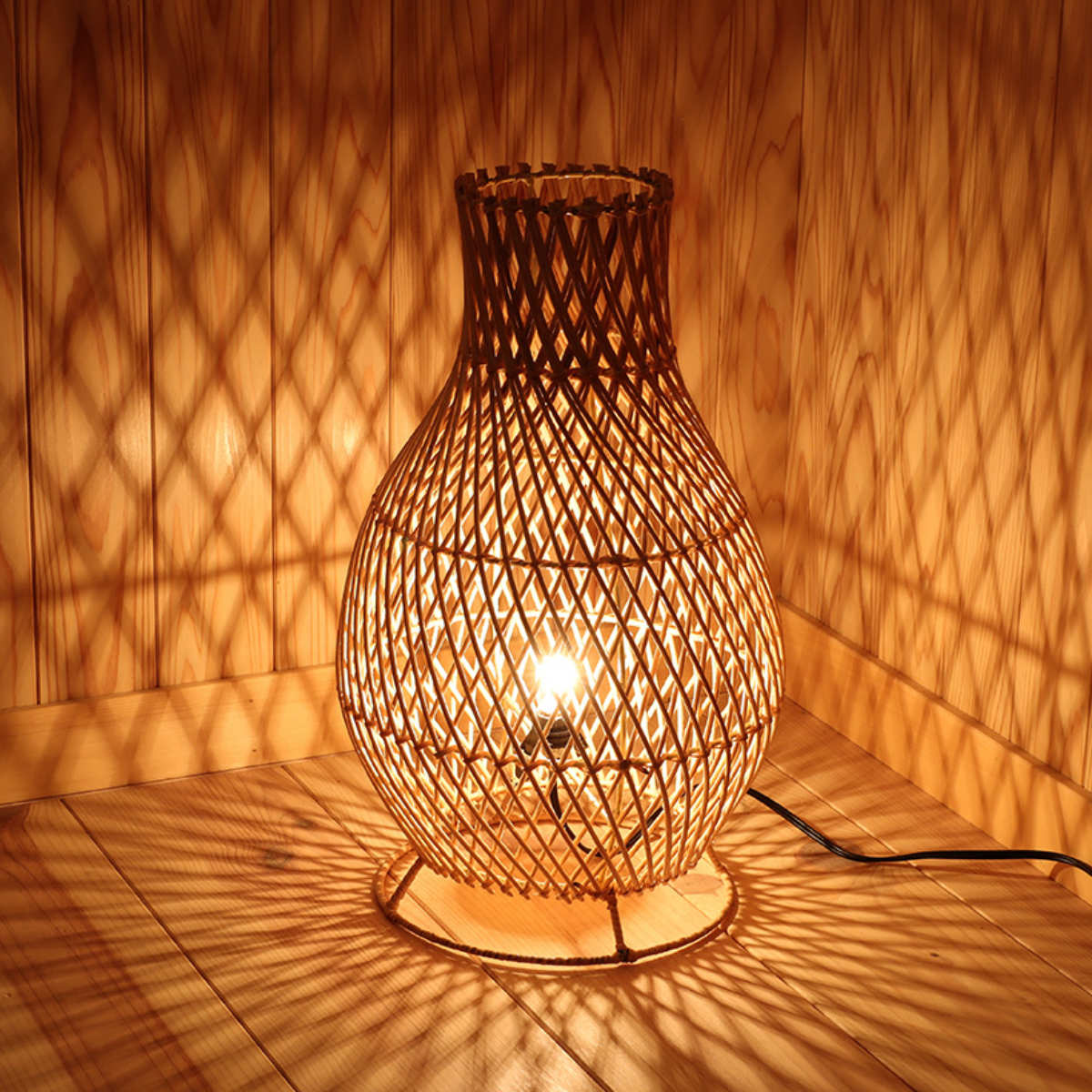 楽天市場】ラタンスタンドランプ ベース LED対応 フロアライト