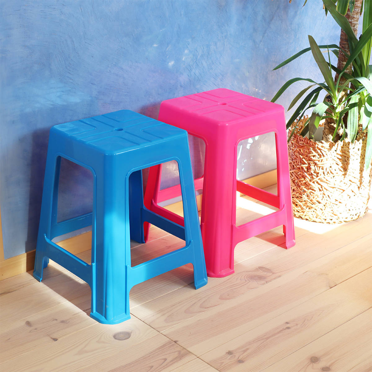 楽天市場】スツール 座面高45.5cm スタッキング可能 プラスチック