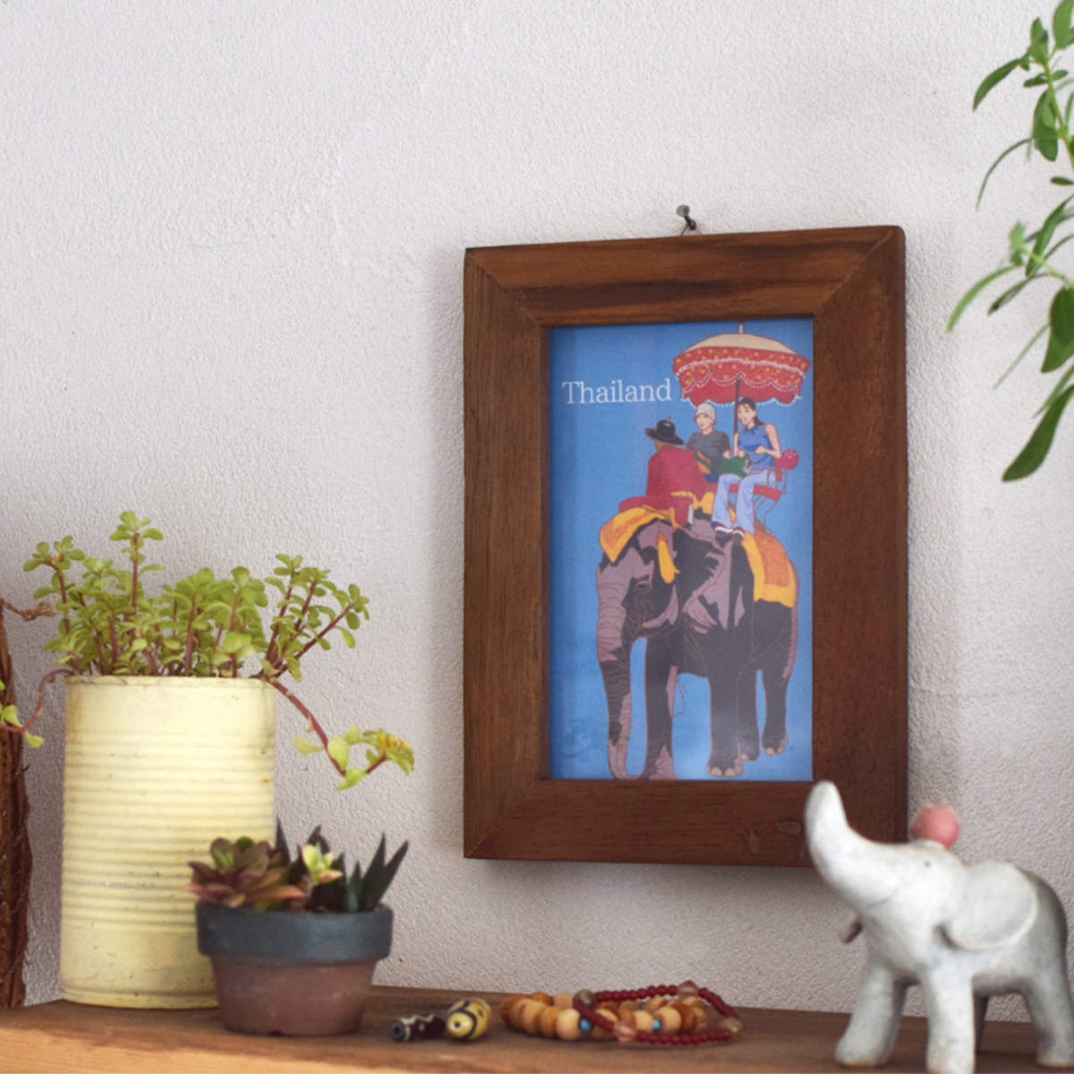 楽天市場】フォトフレーム 廃材フォトフレーム ブラウン 壁掛け 木製