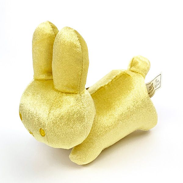 ブルーナ うさぎ ゴールド ぬいぐるみ マスコット インテリア ギフト