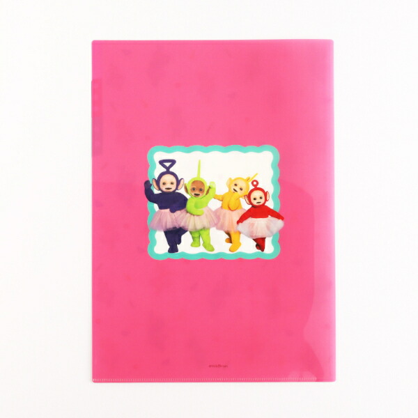 テレタビーズ A4ポケットクリアファイル(Skirt) 文具 日本製