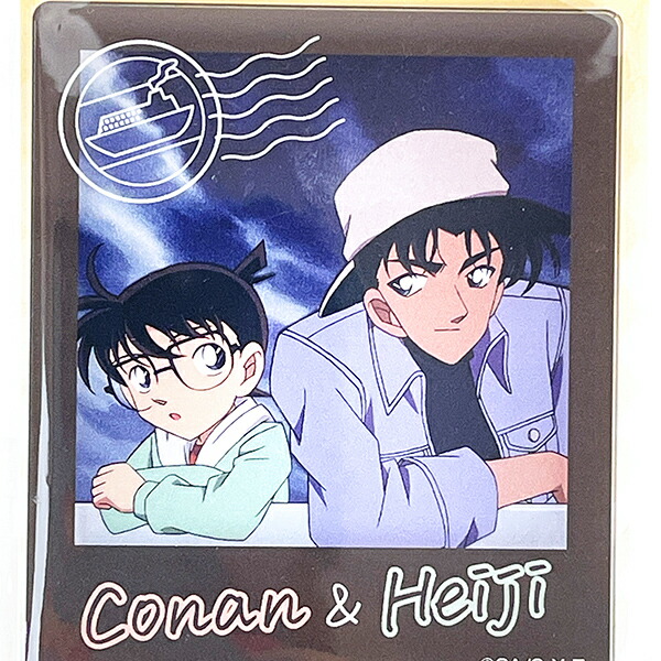 名探偵コナン 蘭 新一 平次 和葉 マグネット タオル バック 名探偵