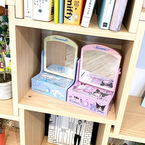 サンリオ シナモロールミニドレッサー シナモン 小物入れ 化粧品入れ