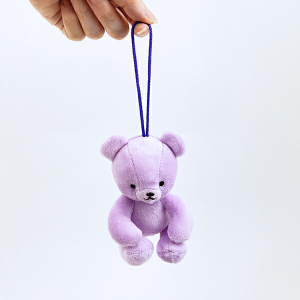 クマアンドベアープロデュース 推しハグベア ぬいぐるみ (パープル