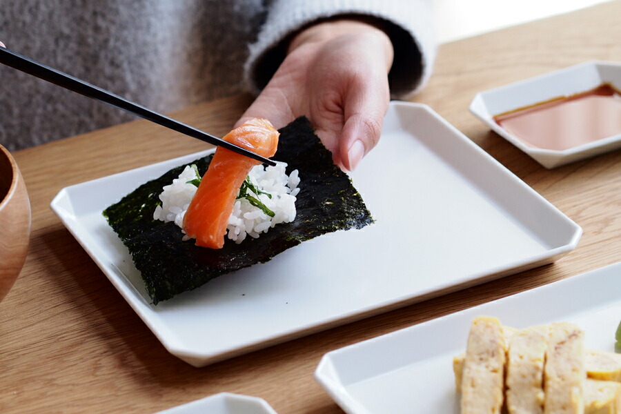 楽天市場】1616 / aritajapan TY スクエアプレート ホワイト 200